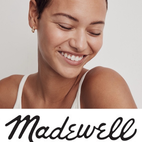 Gorgeous, Madewell Demi-fine carabiner hop earrings❤️ - Picture 2 of 3